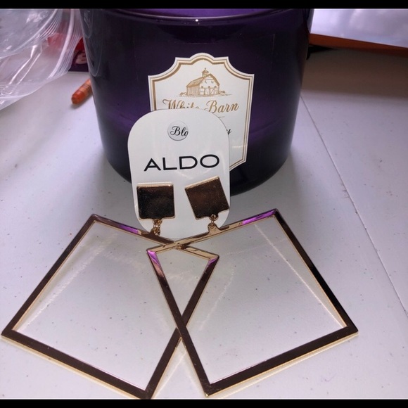 Aldo Jewelry - ❤️Gold square earrings
